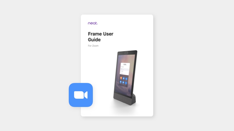 Neat Frame – User Guide for Zoom