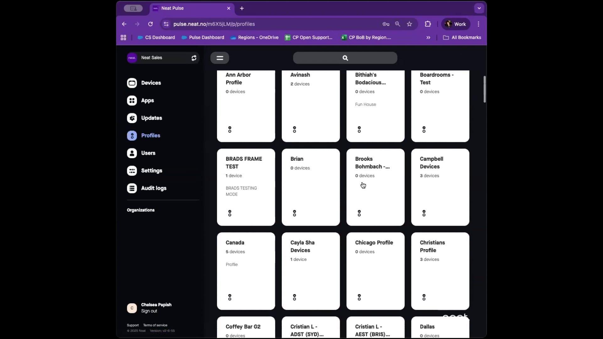 Creating Profiles on Neat Pulse